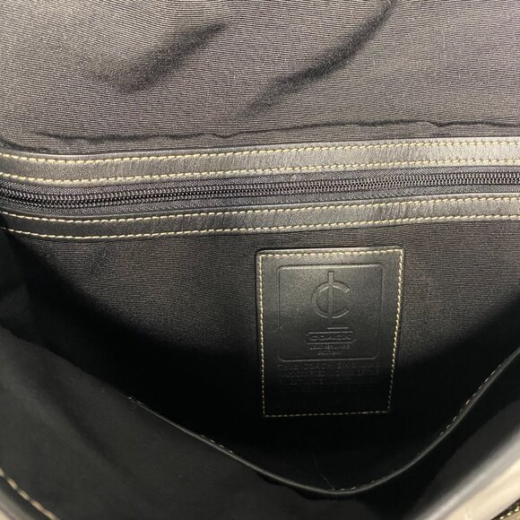 Coach Leather and Nylon Messenger Bag - Picture 6 of 8